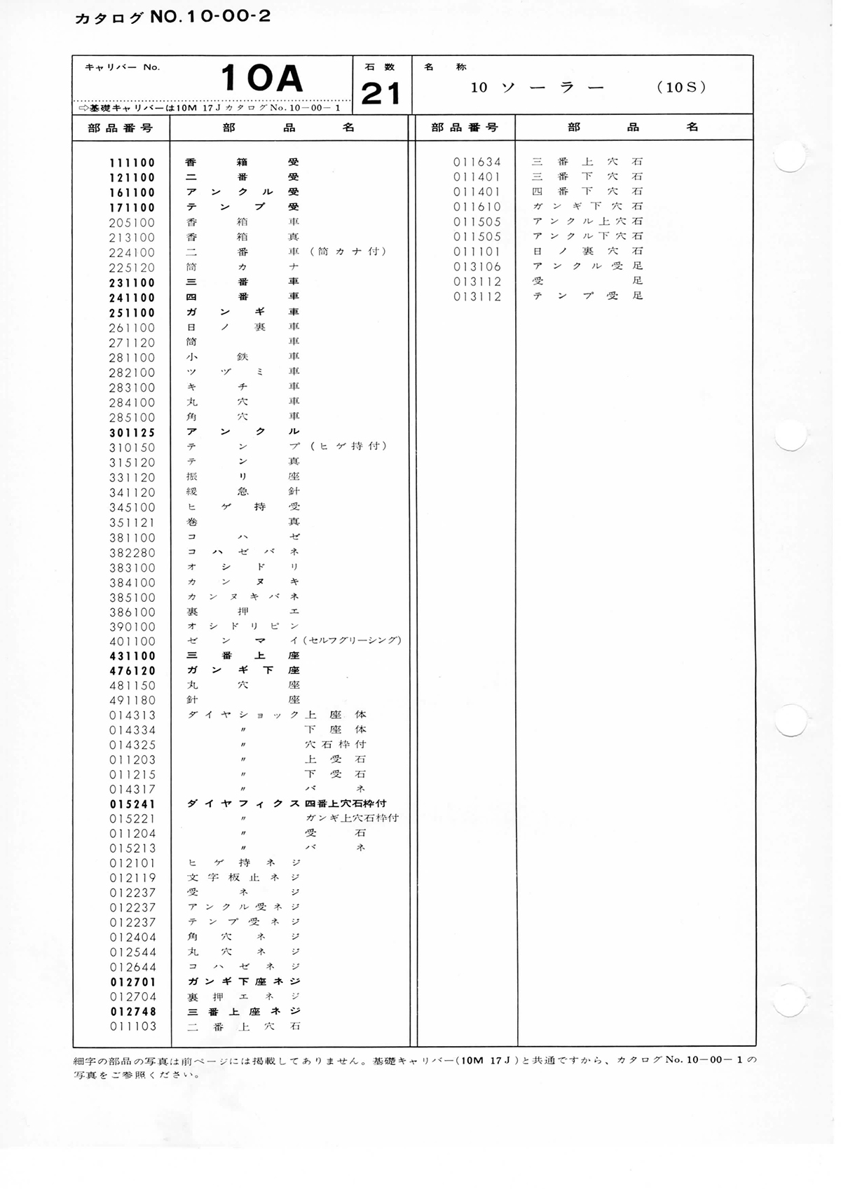 watch movement technical information