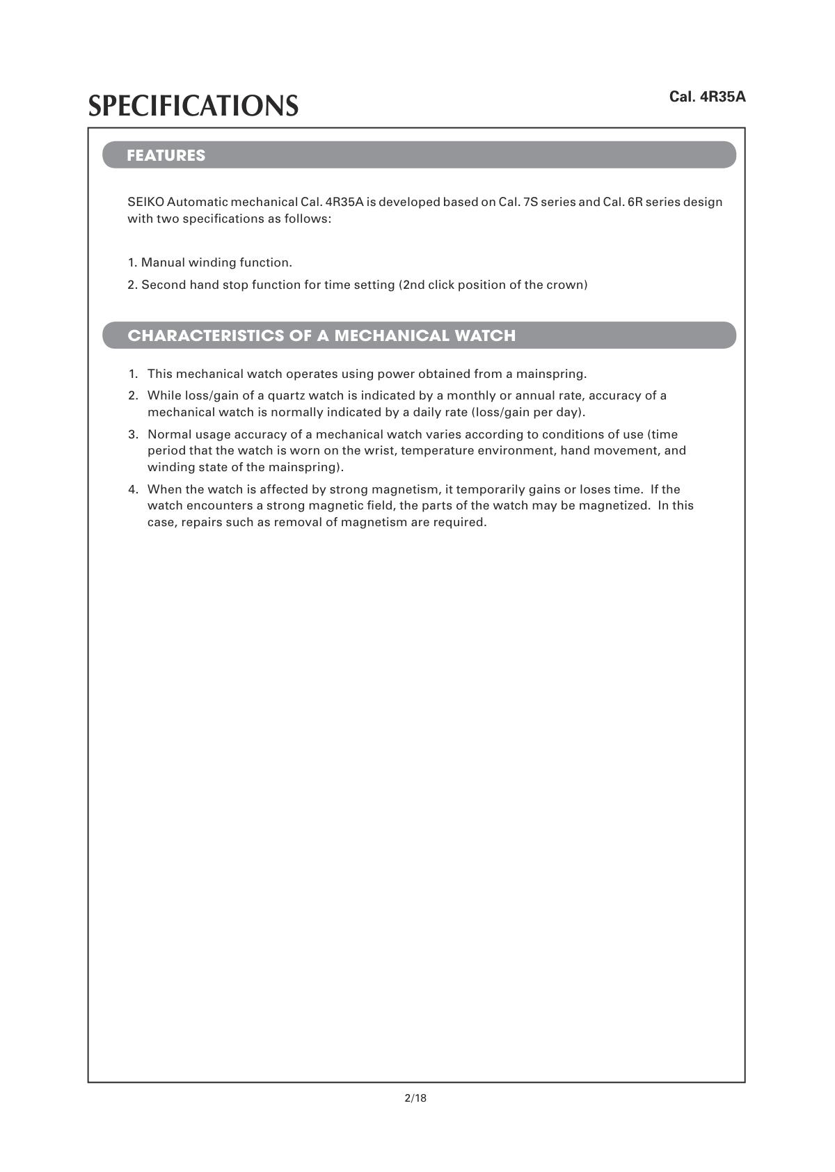 Caliber manual page